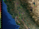 Northern California Doppler Radar Thumb
